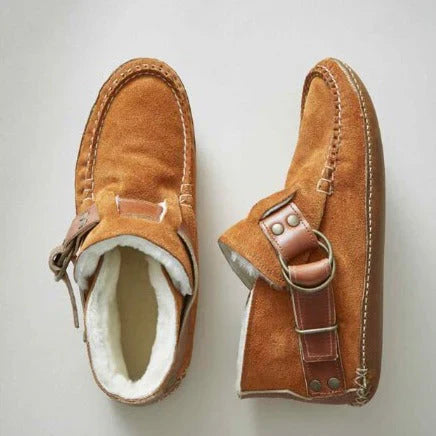 Ladies Low Heel Ankle Boots
