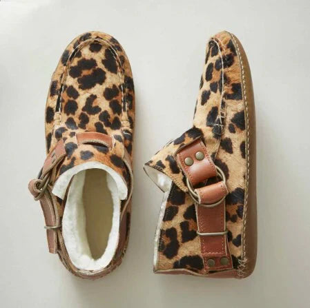 Ladies Low Heel Ankle Boots - OutfitLondon