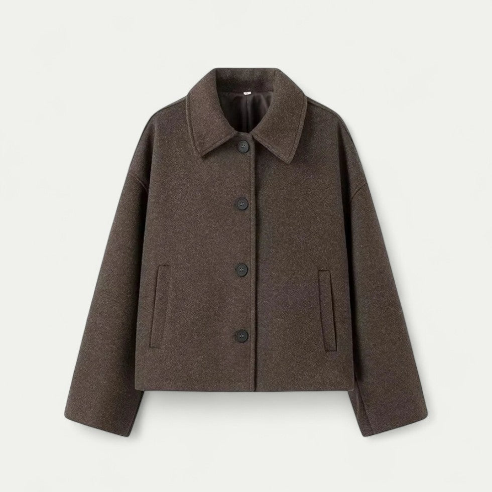 Fitted Short Trench Coat - OutfitLondon