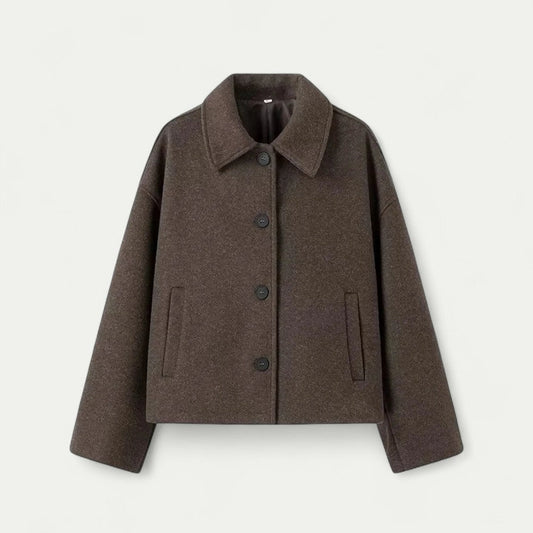 Fitted Short Trench Coat - OutfitLondon