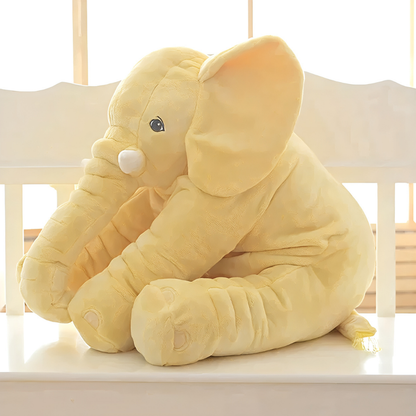 Soft Baby Elephant Support Pillow Cute Nursery Accessory