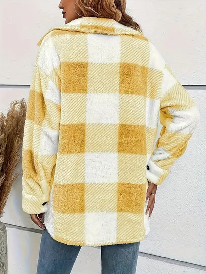 Ladies Classic Check Flannel Jacket