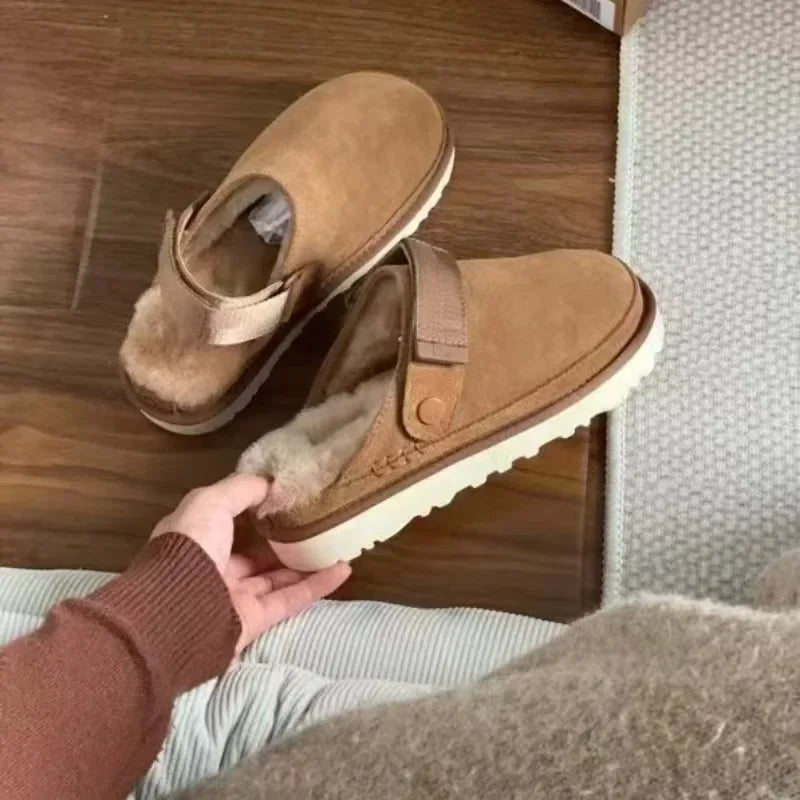 Cozy Women's Slippers - Soft Large Size 43 Comfortable Home Shoes - OutfitLondon