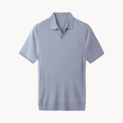 Slim Fit Polo Shirt with Stretchy Fabric