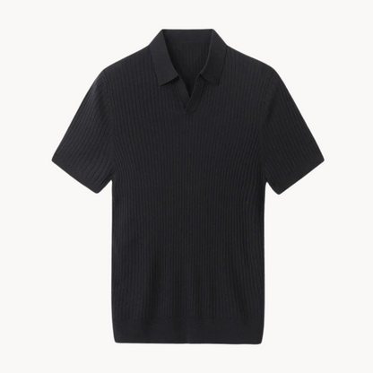 Slim Fit Polo Shirt with Stretchy Fabric