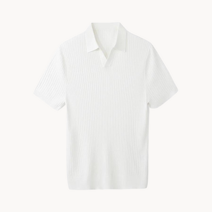 Slim Fit Polo Shirt with Stretchy Fabric