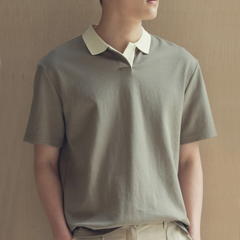 Comfortable Fit Polo Shirt - Soft Blend & Relaxed Style