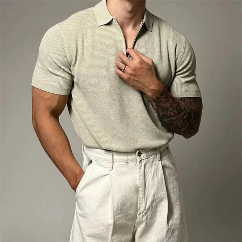 Comfortable Fit Polo Shirt Moisture Wicking Men's Tee - OutfitLondon