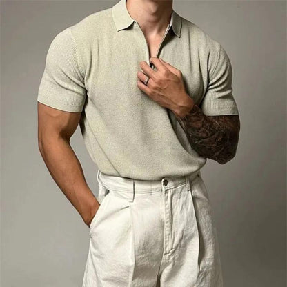 Comfortable Fit Polo Shirt Moisture Wicking Men's Tee - OutfitLondon