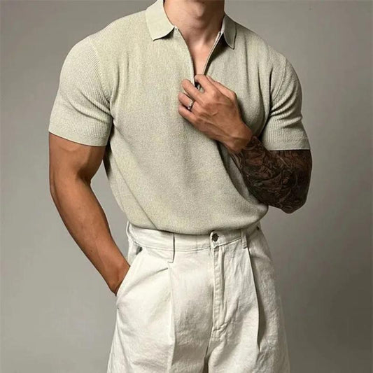 Comfortable Fit Polo Shirt Moisture Wicking Men's Tee - OutfitLondon