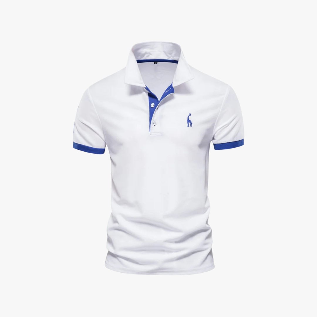 Comfortable Fit Polo Shirt with Lightweight Fabric