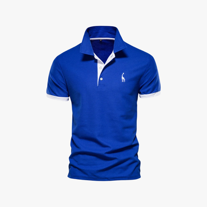 Comfortable Fit Polo Shirt with Lightweight Fabric