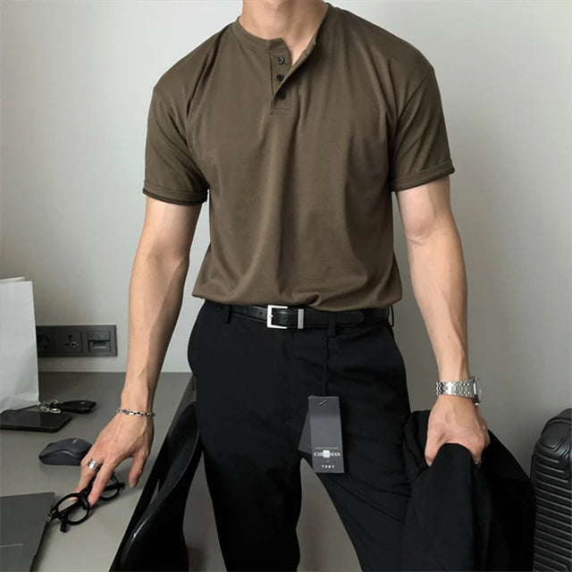 Slim Fit Polo Shirt with Classic Collar Style