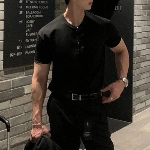 Slim Fit Polo Shirt with Classic Collar Style