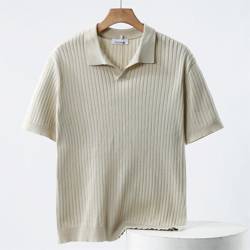 Comfortable Fit Polo Shirt with Soft Stretch Fabric