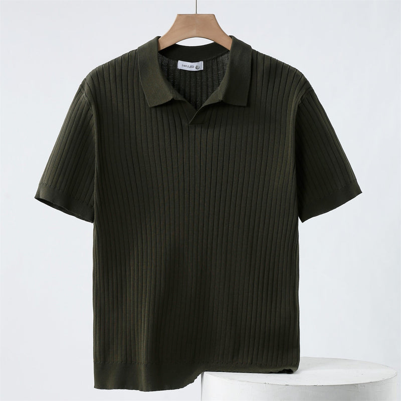 Comfortable Fit Polo Shirt with Soft Stretch Fabric