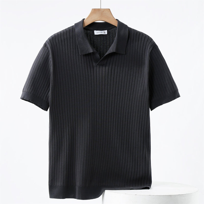 Comfortable Fit Polo Shirt with Soft Stretch Fabric