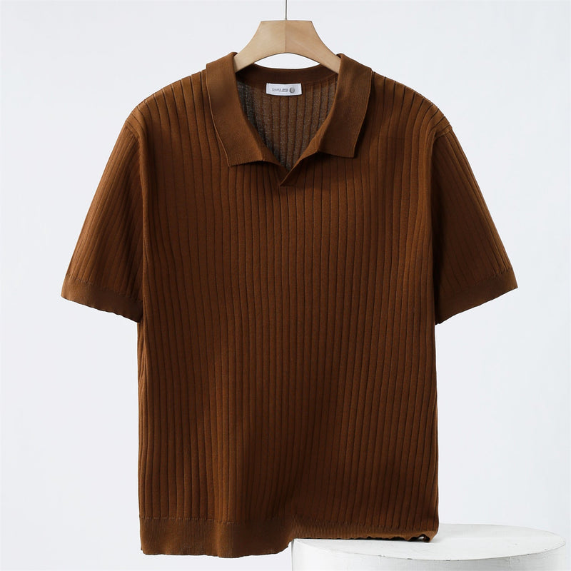 Comfortable Fit Polo Shirt with Soft Stretch Fabric