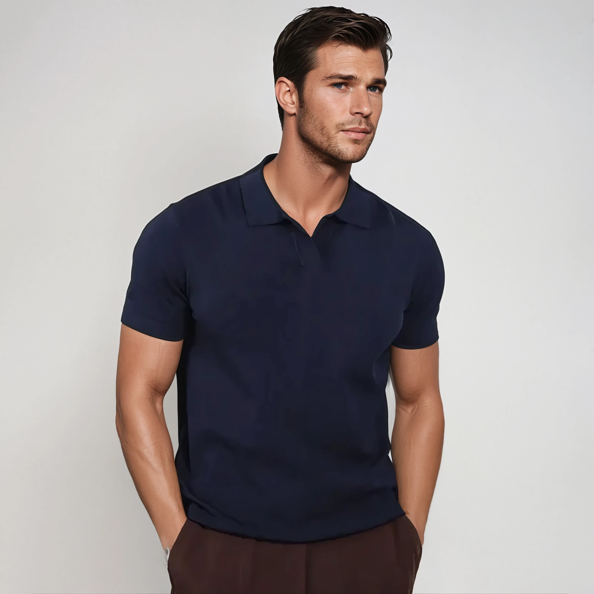 Comfortable Polo Shirt - Easy Wear Casual Top - OutfitLondon