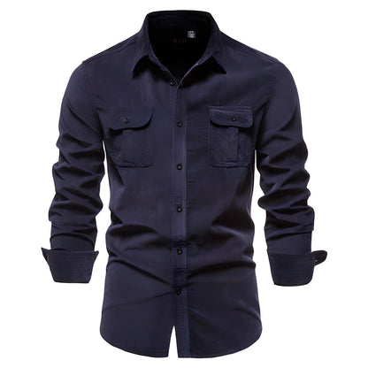 Comfortable Polo Shirt - Lightweight Breathable Fabric - OutfitLondon