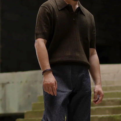 Breathable Polo Shirt with Moisture Wicking Collar