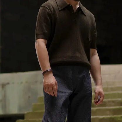 Breathable Polo Shirt with Moisture Wicking Collar