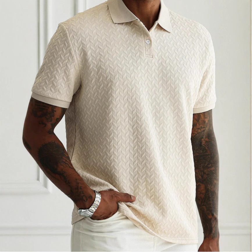 Slim Fit Polo Shirt - Durable Polyester Blend