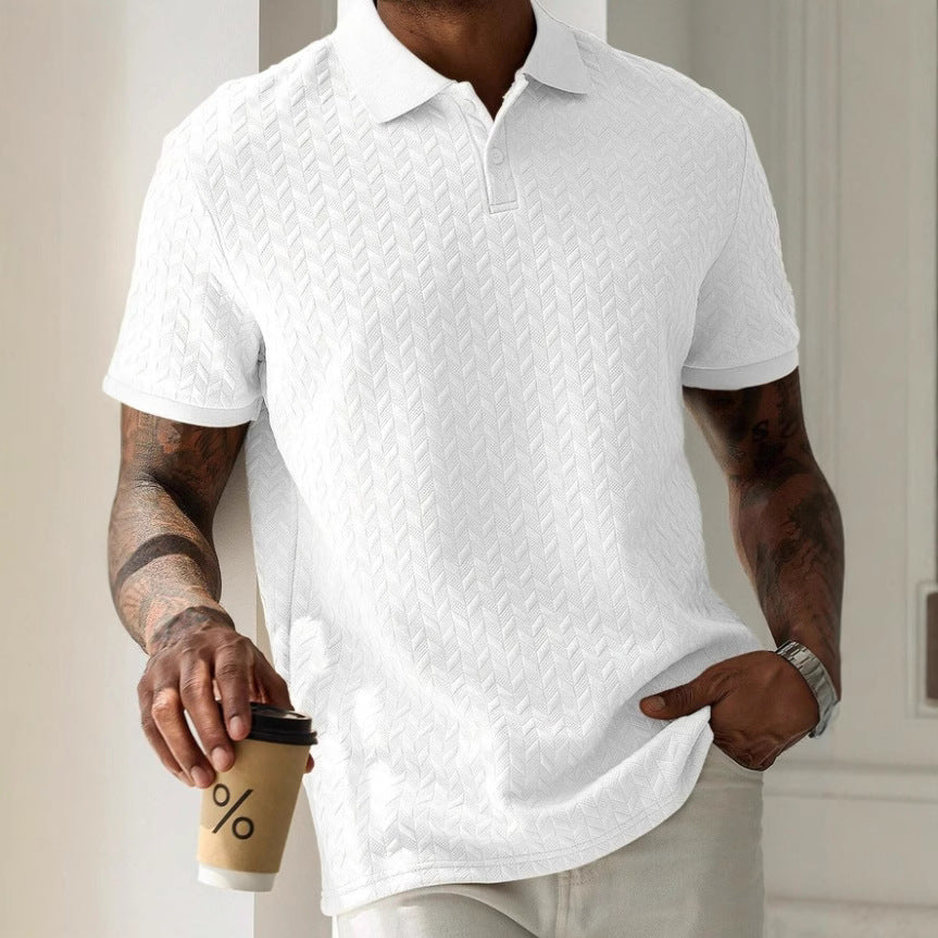 Slim Fit Polo Shirt - Durable Polyester Blend