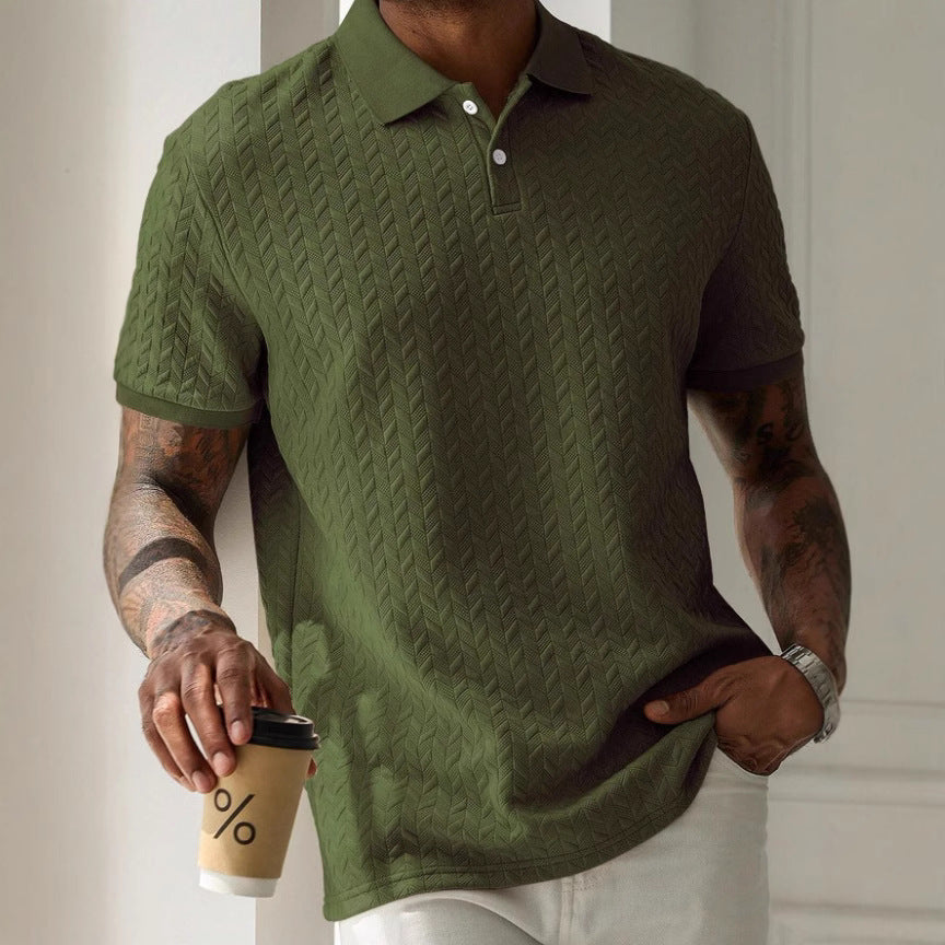 Slim Fit Polo Shirt - Durable Polyester Blend