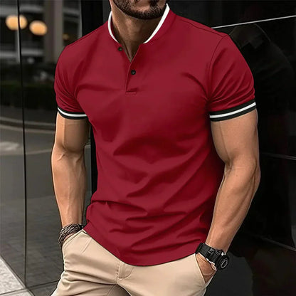 Classic Fit Polo Shirt - Soft Stretchy Collar