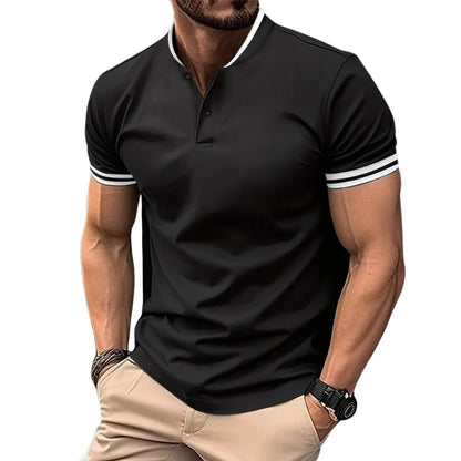 Classic Fit Polo Shirt - Soft Stretchy Collar