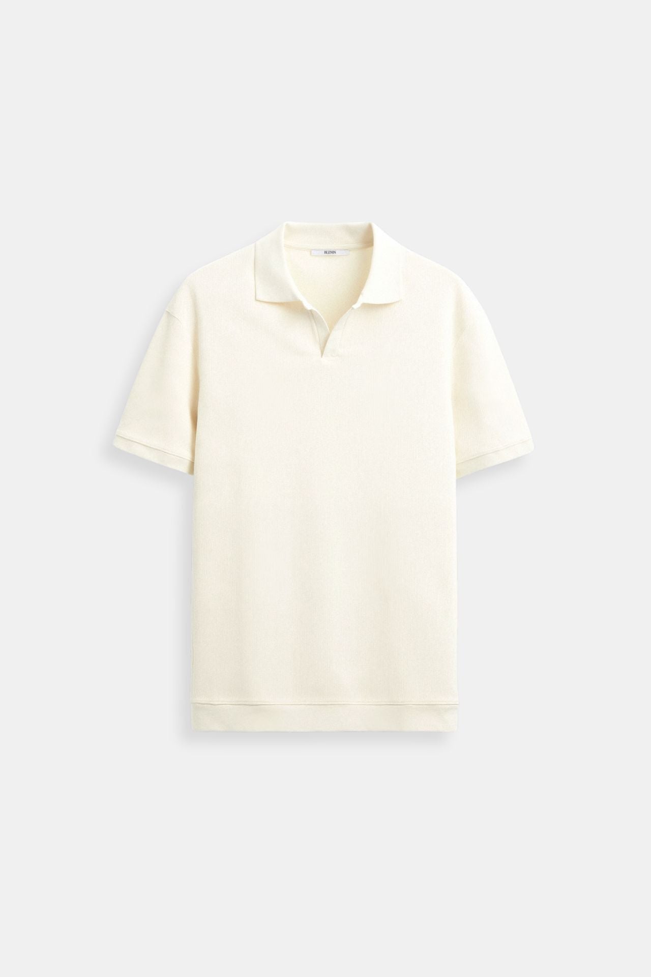 Classic Fit Polo Shirt - Ribbed Trim - OutfitLondon