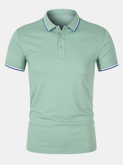 Classic Fit Polo Shirt with Soft Breathable Fabric