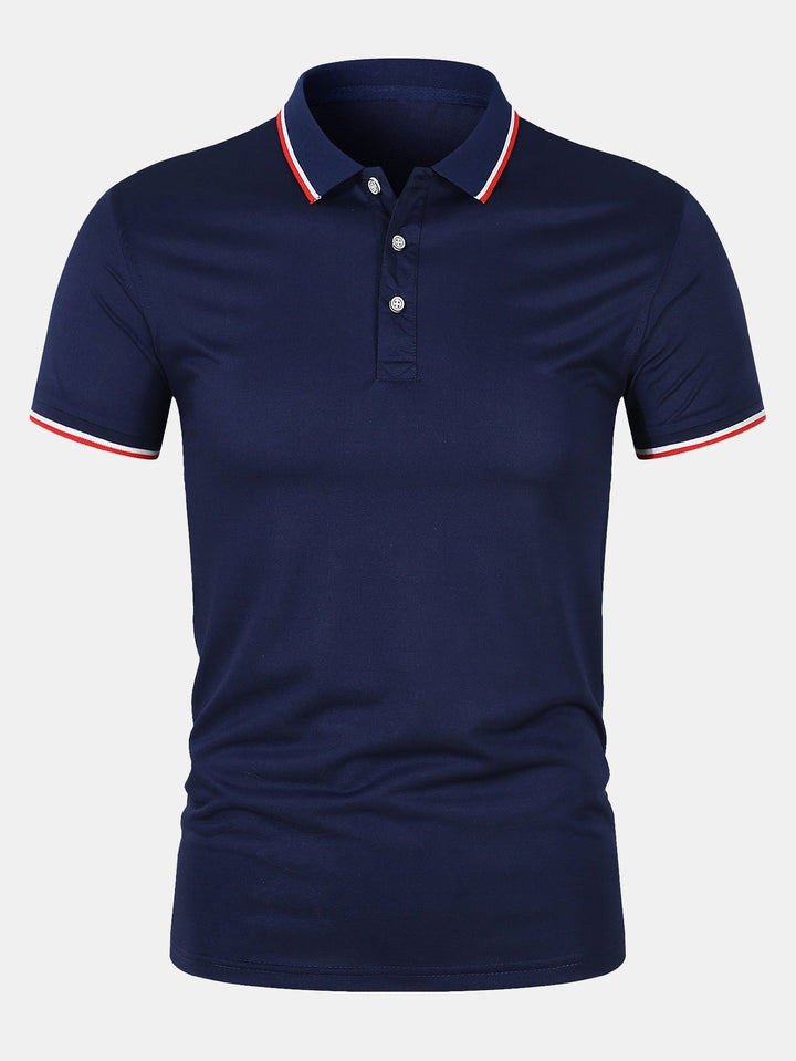 Classic Fit Polo Shirt with Soft Breathable Fabric