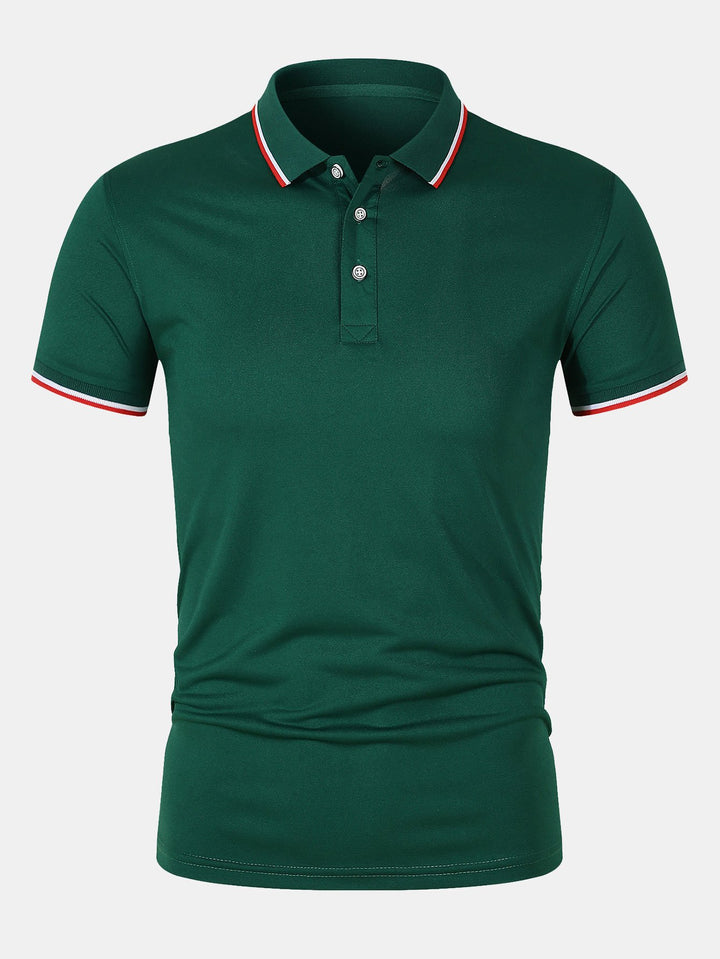 Classic Fit Polo Shirt with Soft Breathable Fabric