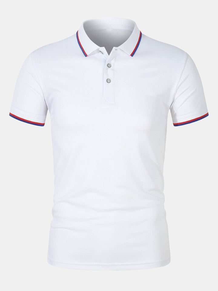 Classic Fit Polo Shirt with Soft Breathable Fabric