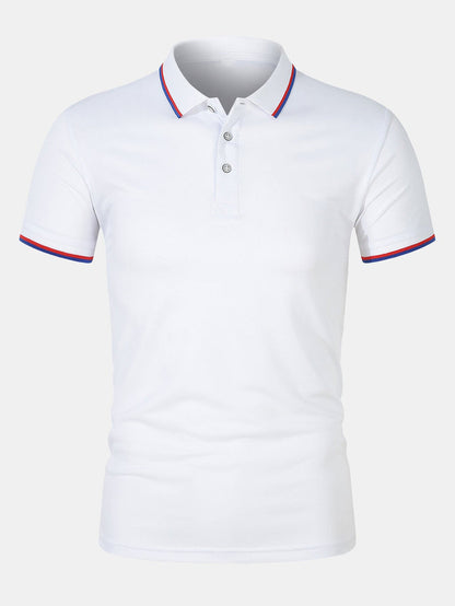 Classic Fit Polo Shirt with Soft Breathable Fabric
