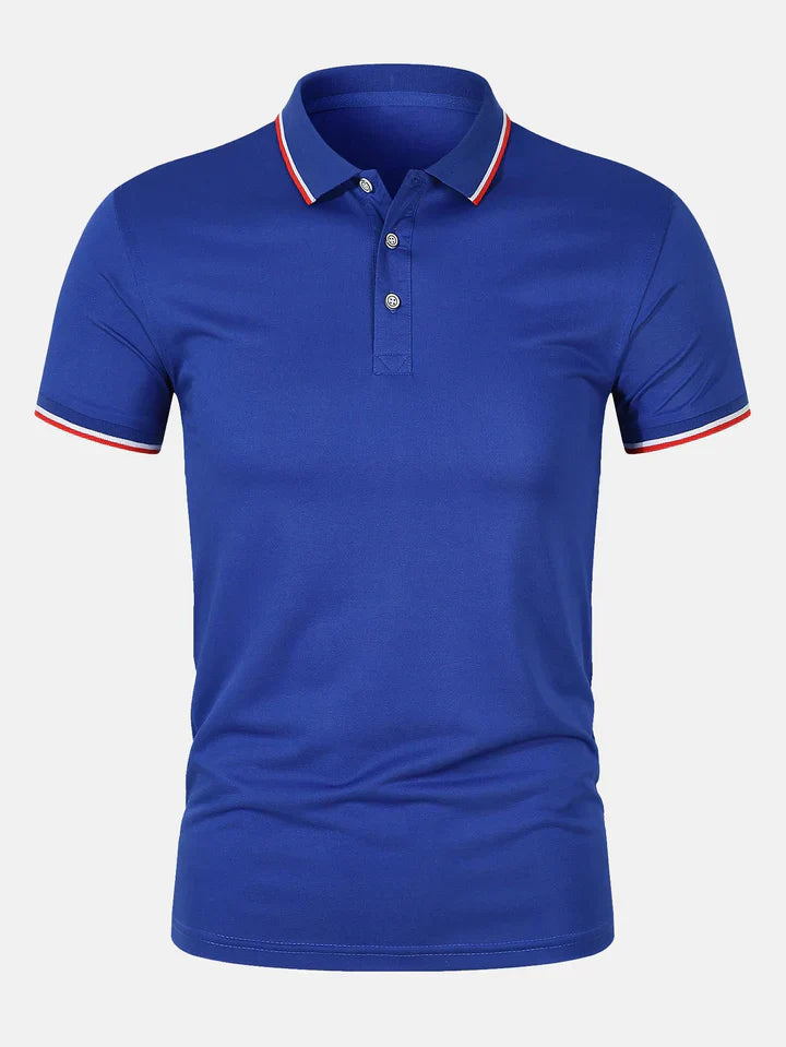 Classic Fit Polo Shirt with Soft Breathable Fabric