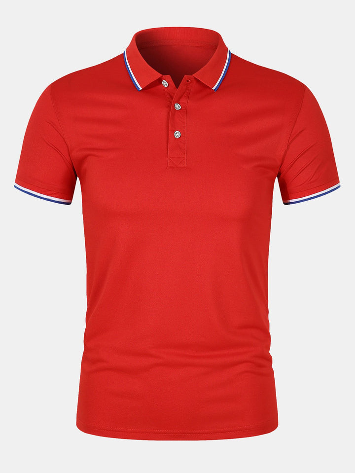 Classic Fit Polo Shirt with Soft Breathable Fabric