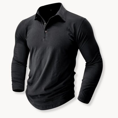 Comfortable Polo Shirt with Relaxed Fit and Airy Design