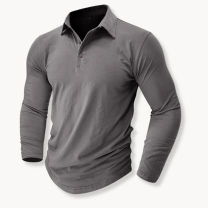 Comfortable Polo Shirt with Relaxed Fit and Airy Design