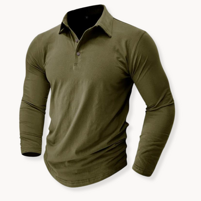 Comfortable Polo Shirt with Relaxed Fit and Airy Design