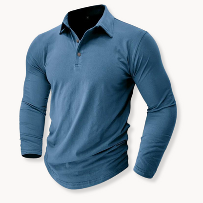Comfortable Polo Shirt with Relaxed Fit and Airy Design