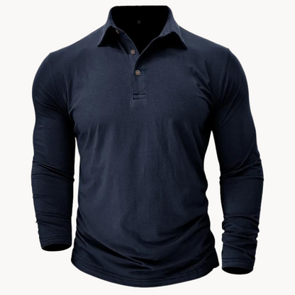 Comfortable Polo Shirt with Relaxed Fit and Airy Design