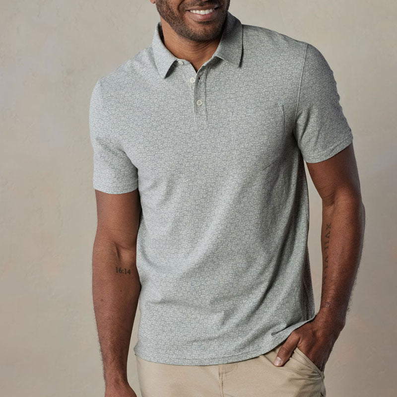 Comfortable Fit Polo Shirt with Moisture Wicking Fabric - OutfitLondon