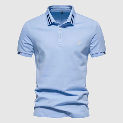 Slim Fit Polo Shirt Classic Style - OutfitLondon