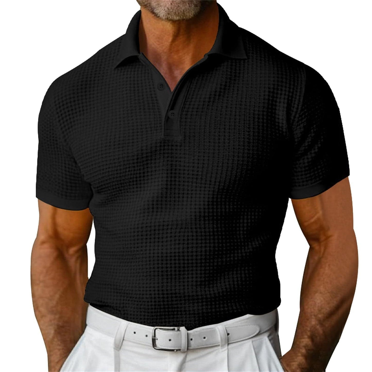Slim Fit Polo Shirt - Classic Stylish Breathable Design