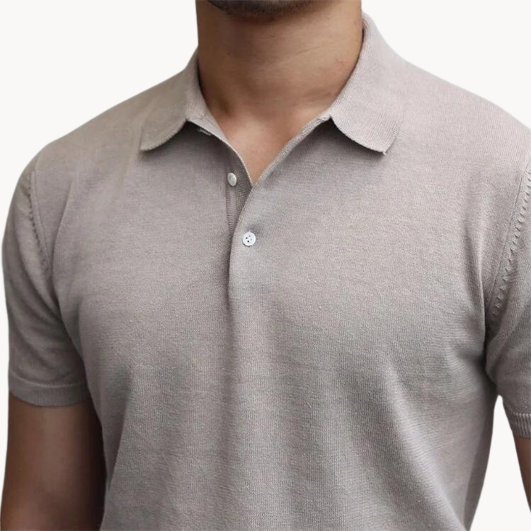 Classic Fit Polo Shirt with Comfortable Design
