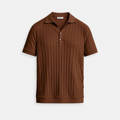 Slim Fit Stripe Polo Shirt