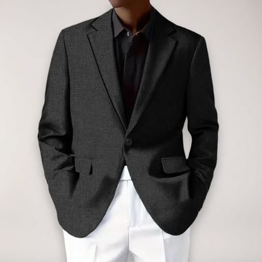 Classic Fit Formal Jacket with Safe Pockets - OutfitLondon